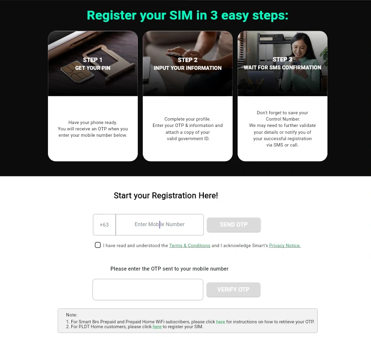 smart sim registration 