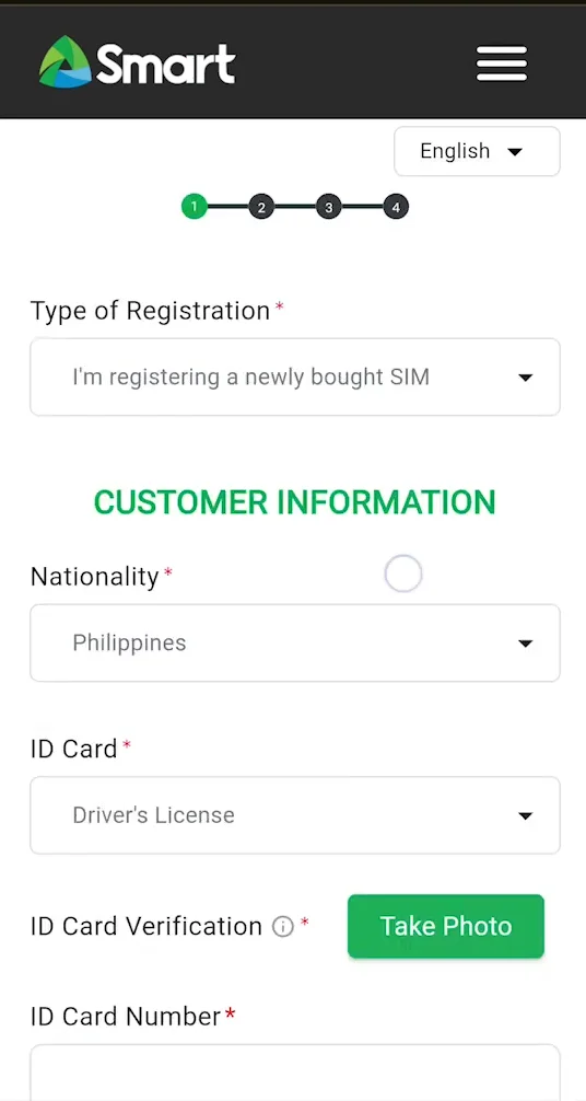 sim registration tnt 